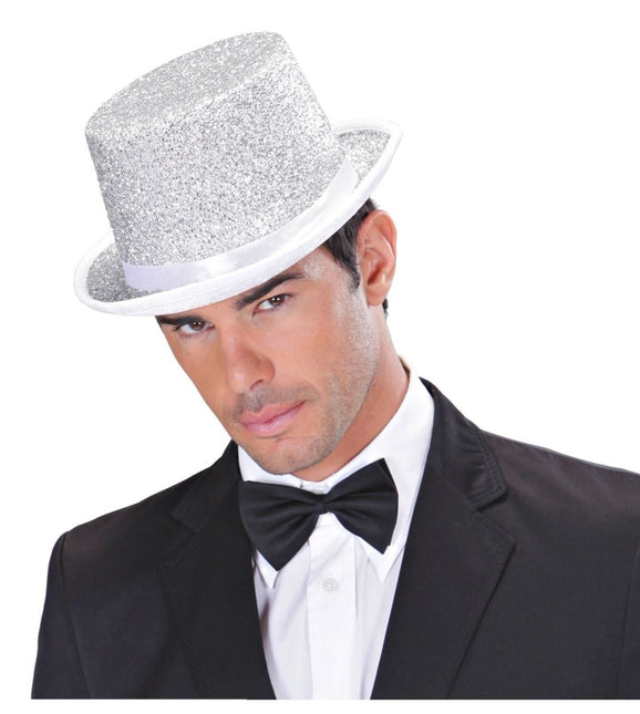 Zilveren Hoed Hoog van Widmann koop je bij Partywinkel