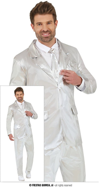 Zilveren Kostuum Heren van Fiestas Guirca koop je bij Partywinkel