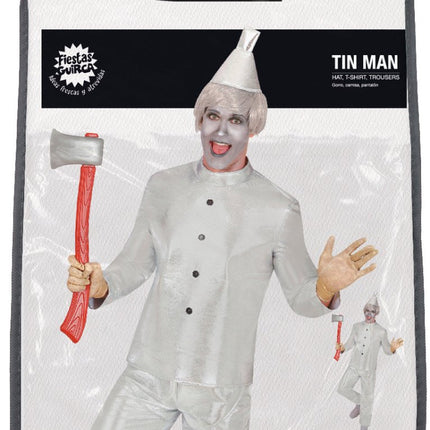 Zilveren Kostuum Heren Tin Man van Fiestas Guirca koop je bij Partywinkel