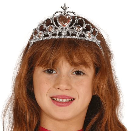 Zilveren Kroon Kind van Fiestas Guirca koop je bij Partywinkel