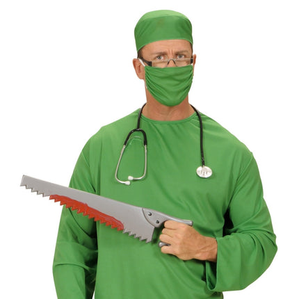 Zilveren Nep Zaag 55cm van Widmann koop je bij Partywinkel