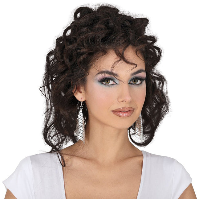 Zilveren Oorbellen 9cm van Fiestas Guirca koop je bij Partywinkel