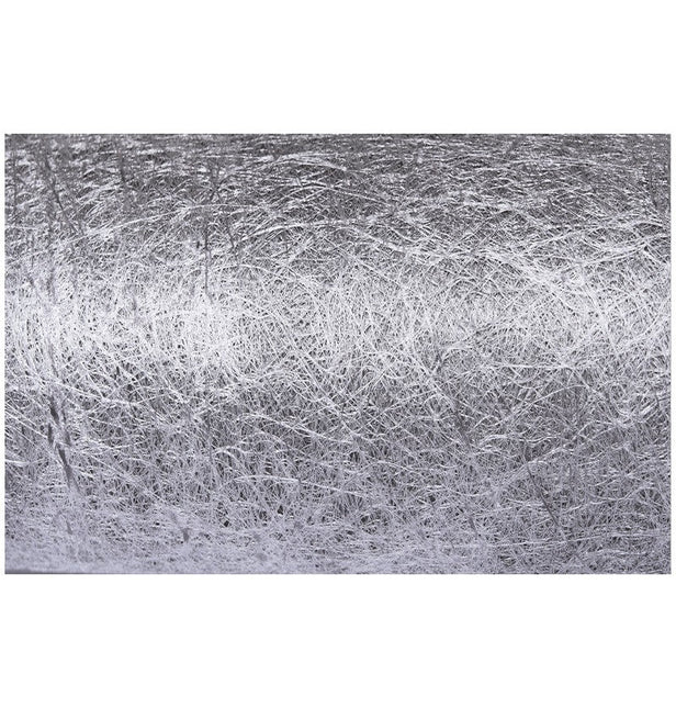 Zilveren Tafelloper Glans 10M 30cm van CHAKS koop je bij Partywinkel