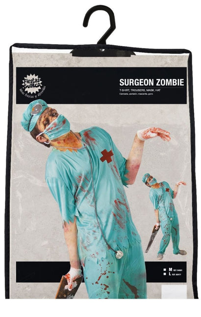 Zombie Halloween Kostuum Heren Chirurg van Fiestas Guirca koop je bij Partywinkel