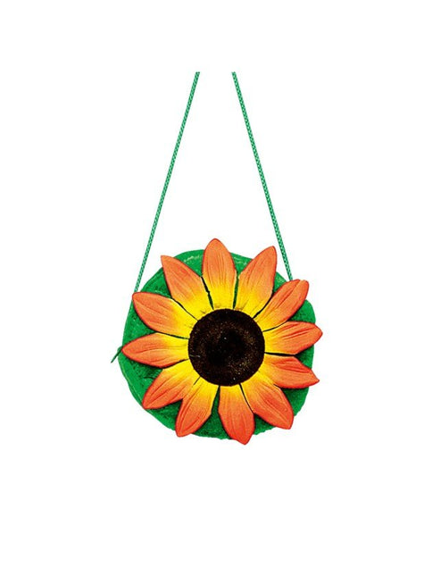 Zonnebloem Schoudertas Pluche 20cm van CHAKS koop je bij Partywinkel