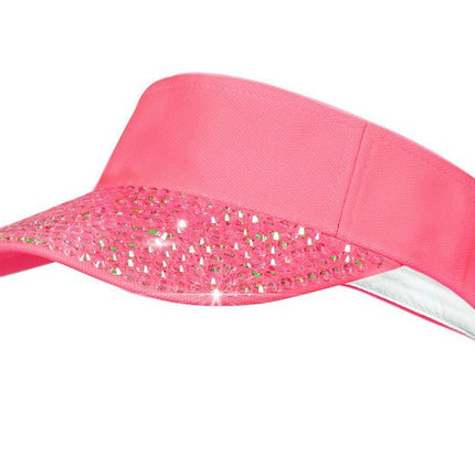 Roze Zonneklep Steentjes van Wilbers & Wilbers koop je bij Partywinkel