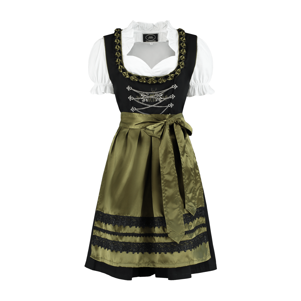 Inge-glas Weihnachts-Anhänger grünes Dirndl Inge-glas Weihnachts-Anhänger grünes Dirndl