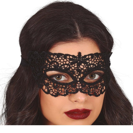 Zwart Oogmasker Motief van Fiestas Guirca koop je bij Partywinkel