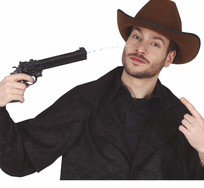 Zwart Waterpistool van Fiestas Guirca koop je bij Partywinkel