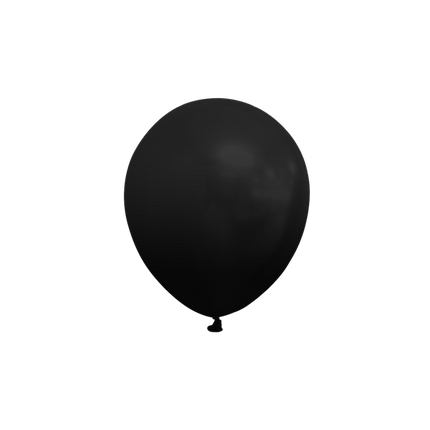 Zwarte Ballonnen 13cm 100st van WeFiesta koop je bij Partywinkel