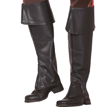 Zwarte Beenkappen Kind 50cm van Fiestas Guirca koop je bij Partywinkel