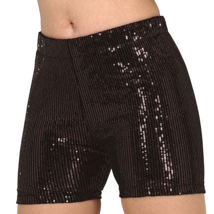 Zwarte Glitter Broek L van Fiestas Guirca koop je bij Partywinkel