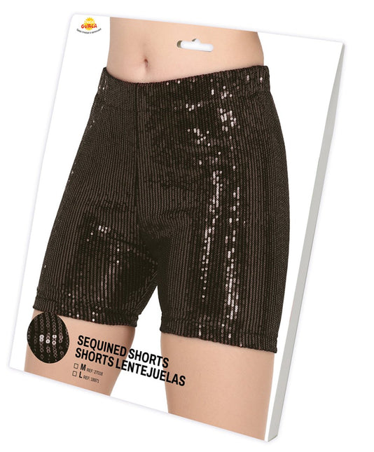 Zwarte Glitter Broek L van Fiestas Guirca koop je bij Partywinkel