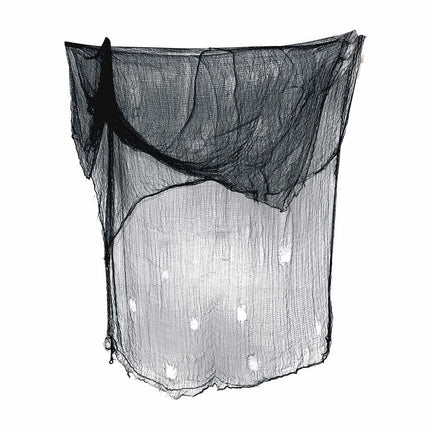 Zwarte gordijn Stof 5m van Fiestas Guirca koop je bij Partywinkel