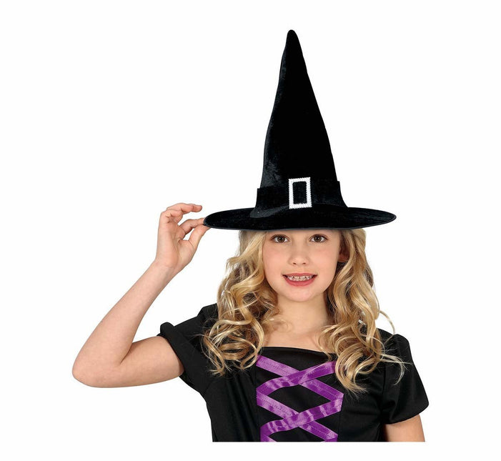 Zwarte Heksenhoed Kind van Fiestas Guirca koop je bij Partywinkel