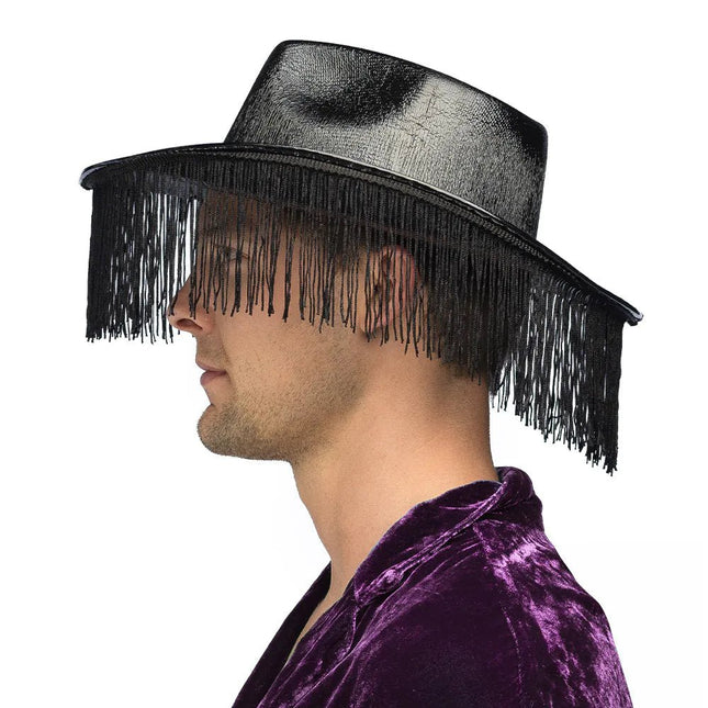 Zwarte Hoed Franjes van Boland koop je bij Partywinkel