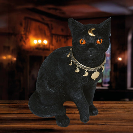 Zwarte Nep Kat 28cm van Fiestas Guirca koop je bij Partywinkel