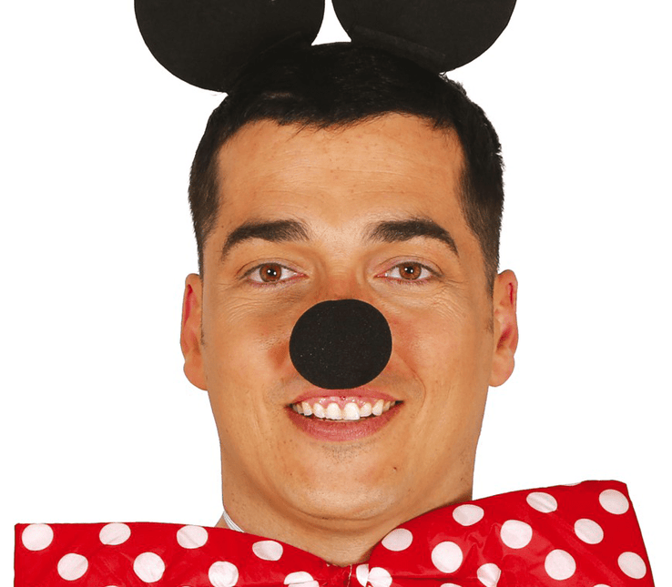 Zwarte Neus 5cm van Fiestas Guirca koop je bij Partywinkel