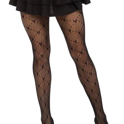 Zwarte Panty Love Struck van Leg Avenue koop je bij Partywinkel