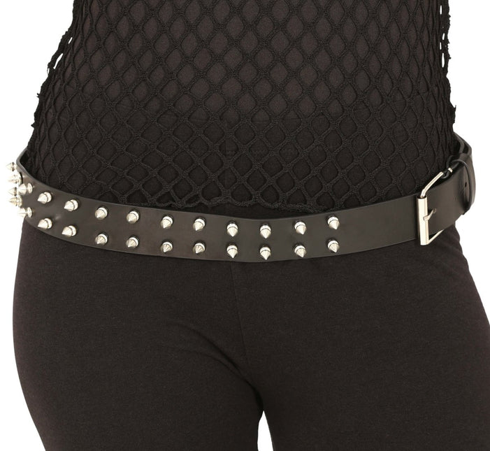 Zwarte Riem Stud 1,3m van Fiestas Guirca koop je bij Partywinkel