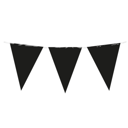 Zwarte Slinger Plastic 10m van Paper Dreams koop je bij Partywinkel