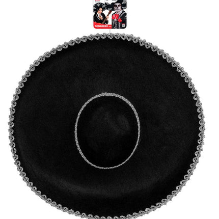 Zwarte Sombrero van Widmann koop je bij Partywinkel