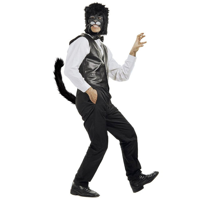 Zwarte Staart Pluche van Widmann koop je bij Partywinkel