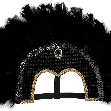 Zwarte Tooi Veren En Glitters van Fiestas Guirca koop je bij Partywinkel